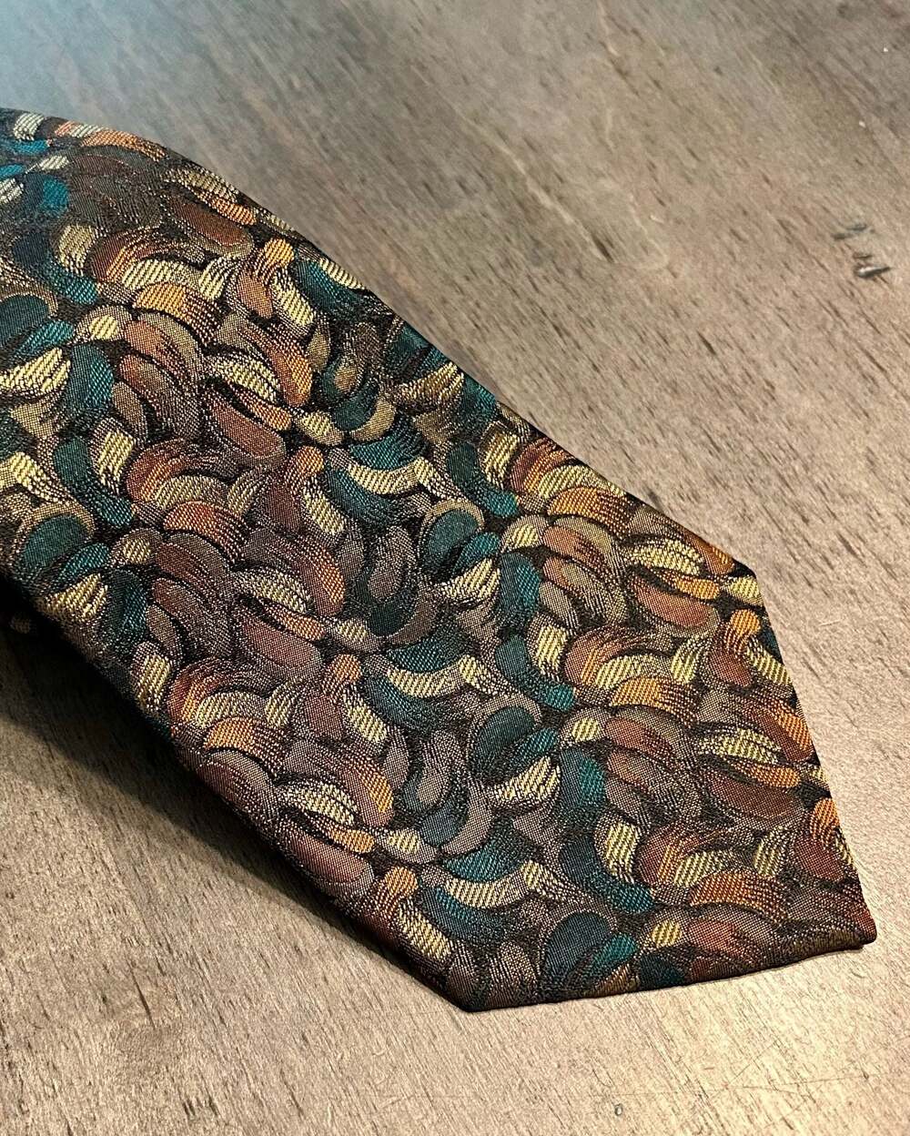 Missoni Cravatte Fall Abstract Geometric Pattern 100% Silk Necktie Made In Italy
